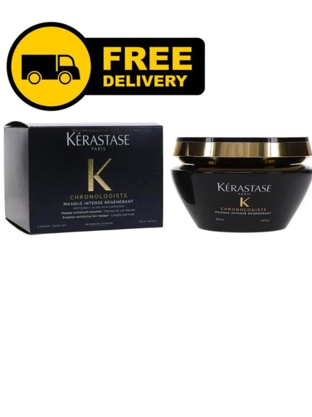Kerastase Chronologiste Hair Masque Intense Regenerant 200ml / 6.8oz - Picture 2 of 2